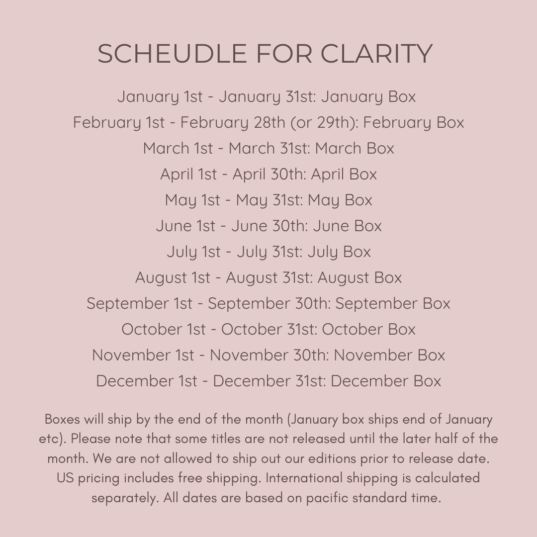 The Love Story Society Book Subscription