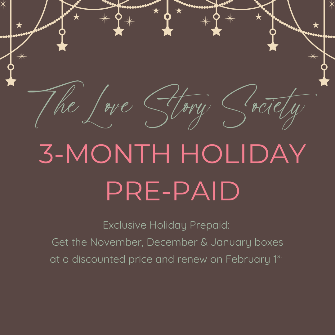 3 Month Holiday Subscription - The Love Story Society Book Subscription
