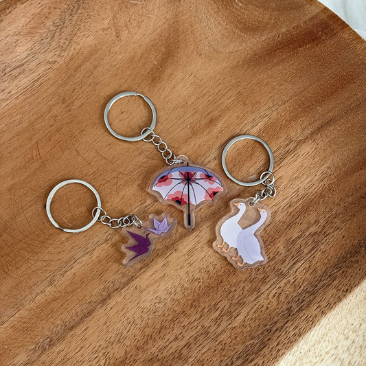 Acrylic Keychain Set
