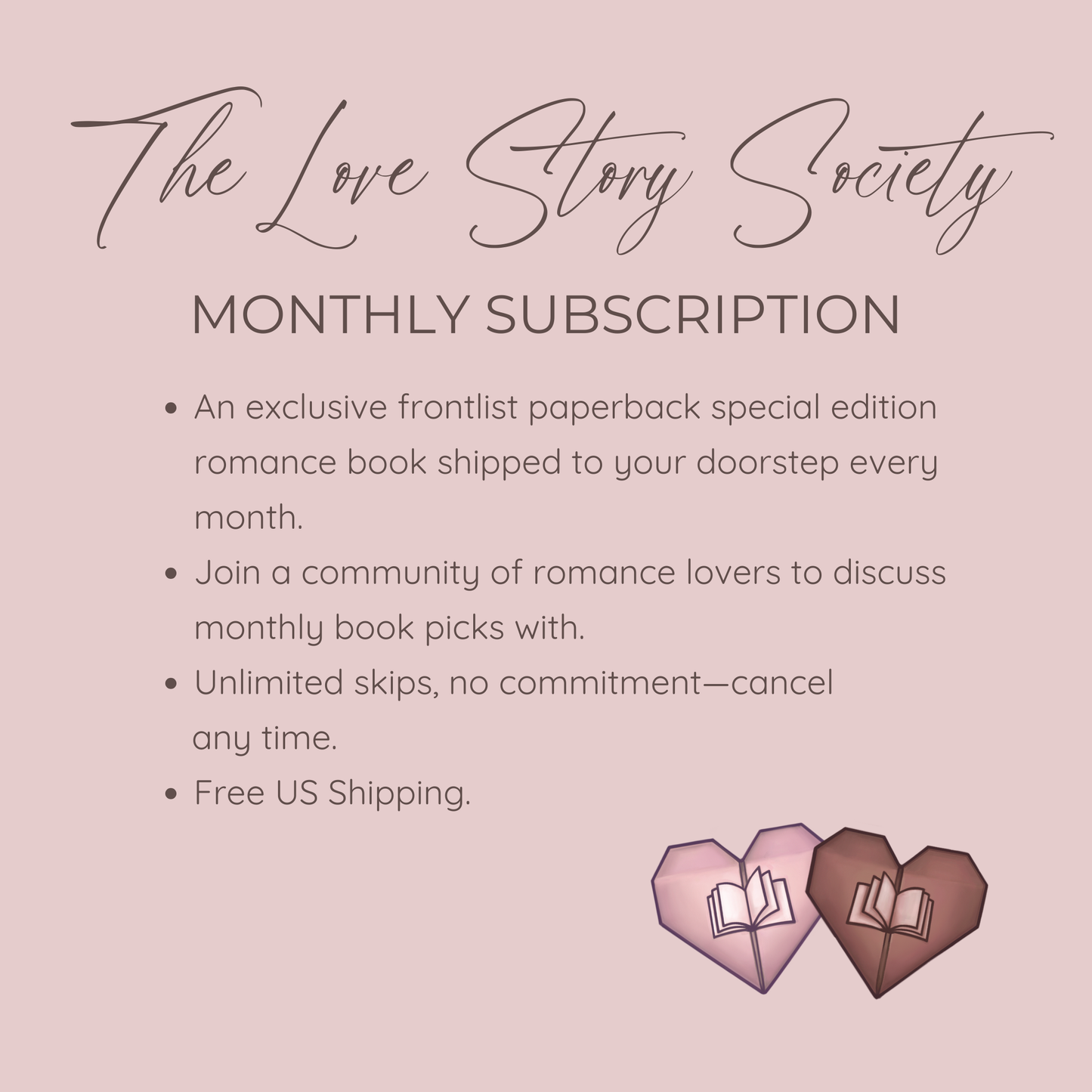 The Love Story Society Book Subscription